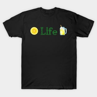 When Life gives Lemon make good Lemonade and Enjoy its taste to the bottom up.See something positive in current situation and use that in your favour. Turn challenges in funny cute moments T-Shirt